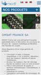 Mobile Screenshot of omsat.fr